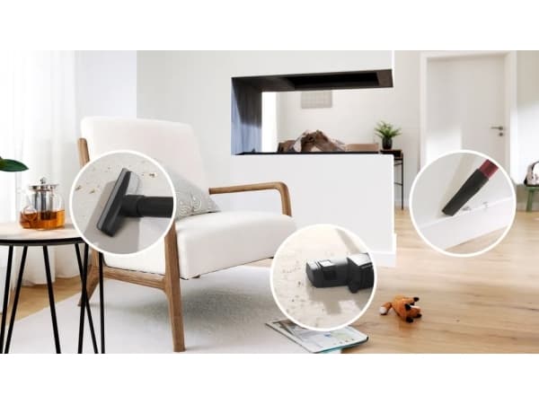 Bosch Serie 4 BGB41POW1, 850 W, Tørr, Støv pose, 4 l, Filtrering, 75 dB