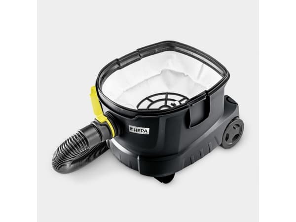 Kärcher Professional T 11/1 Classic HEPA Re!Plastic - Pölynimuri - säiliö - pussi - musta
