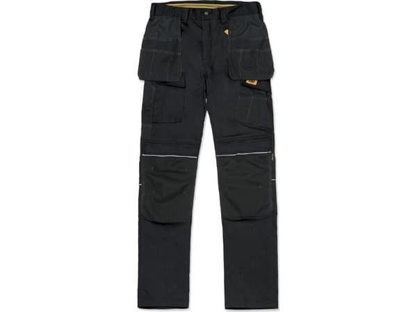 Men's work trousers CAT 1810099, black, size 38/34