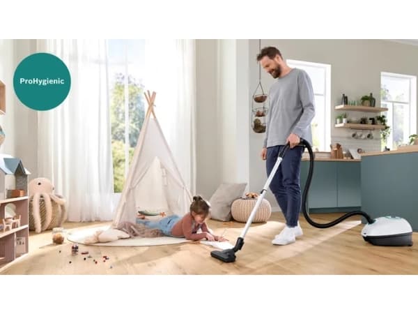Bosch Serie 4 BGB41HYG1H, 600 W, Kanisteriimuri, Kuiva, Pölypussi, 4 L, HEPA
