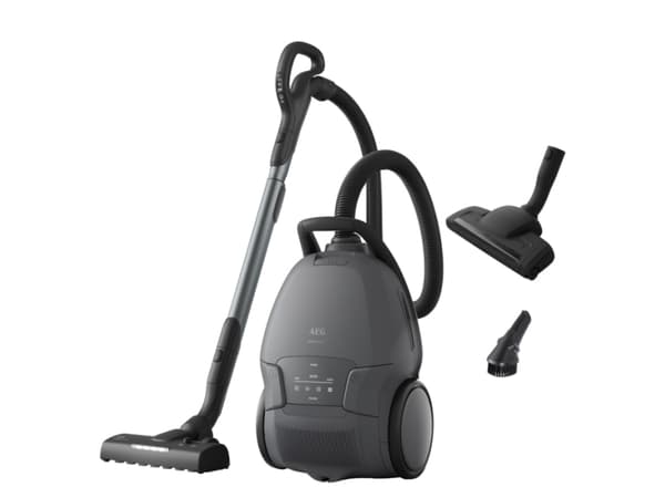 AEG AB81A2DG, 650 W, Cylinder vacuum, Dry, Dust bag, 5 L, HEPA