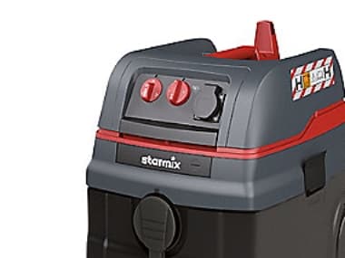 Starmix teollisuuspölynimuri luokka H - ISC 'H' 1418 Mini, sis. HEPA 14 suodattimen ja erilaisia lisävarusteita