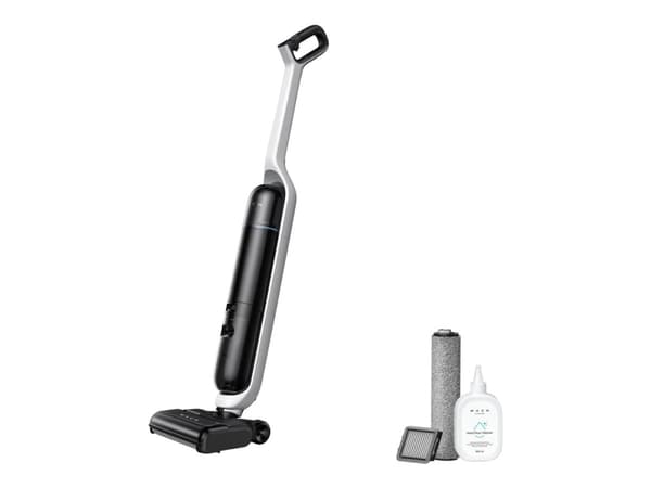 eufy CleanMACH V1 All-in-One Cordless StickVac Hvit, Sort