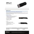 Miniatyrbild 1 av 3: 16GB USB-minne, PNY USB 2.0 Attache 4 16GB, Black