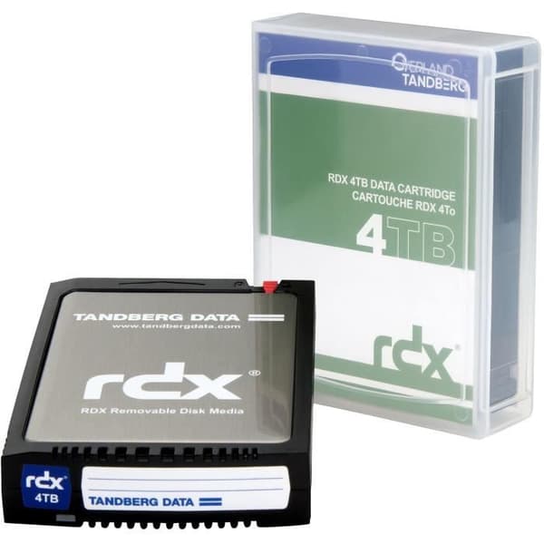 Lagringskassett - TANDBERG DATA - 4TB RDX - Svart - USB 3.0