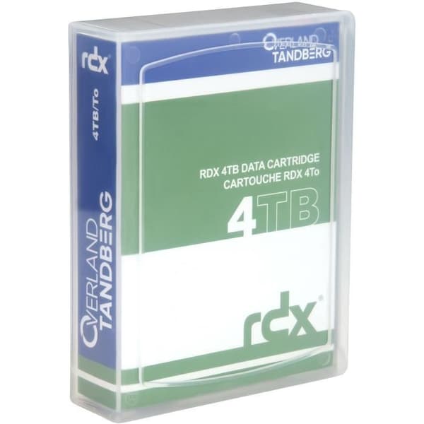 Lagringskassett - TANDBERG DATA - 4TB RDX - Svart - USB 3.0