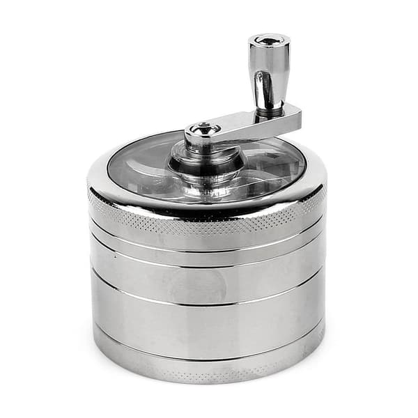 4 Layers Herb Tobacco Spice Weeds Grass Aluminium Grinder