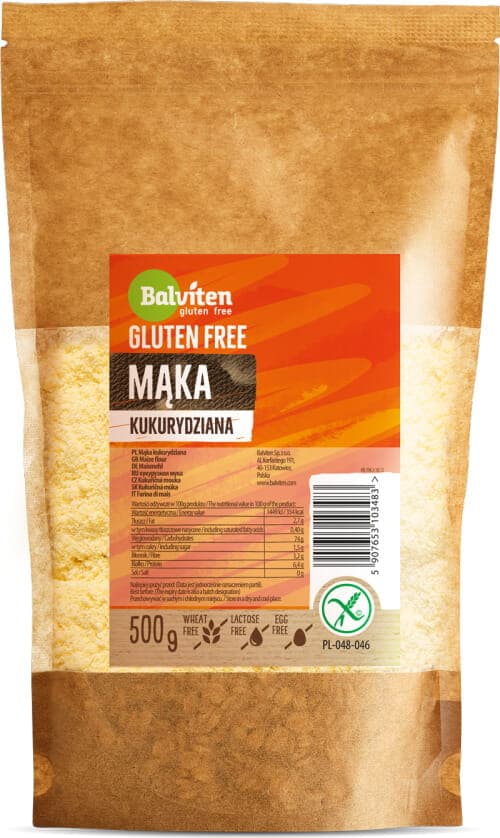 Maissijauho 500g Gluteeniton