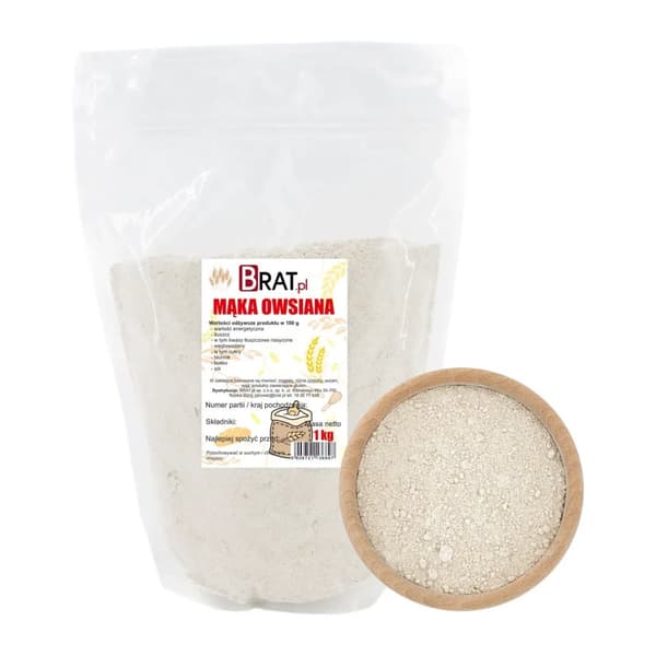 Kaurajauhoja 1 kg