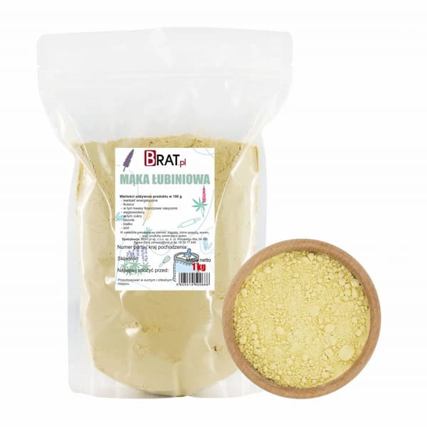Lupiinijauhoja 1 kg