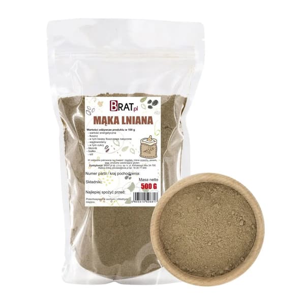 Pellavansiemenjauhoja 500 g