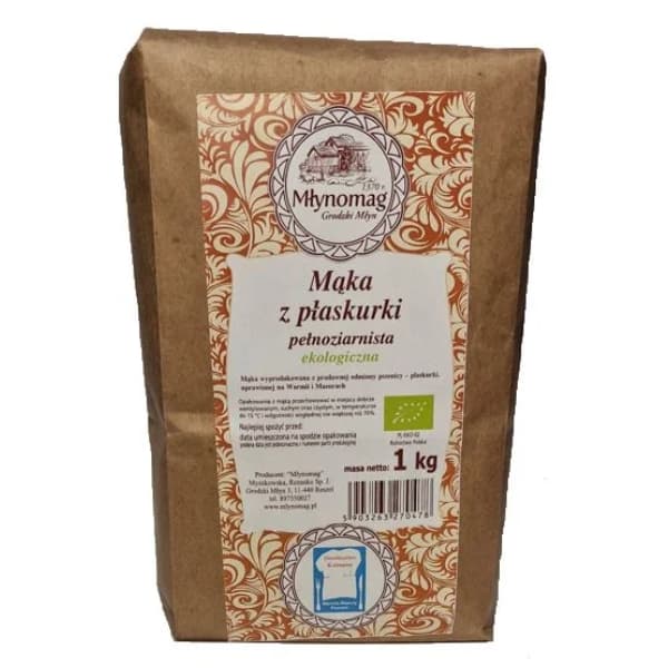Täysjyvä Emmer-jauho Luomu 1kg / Młynomag