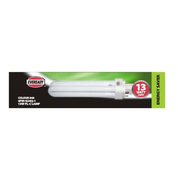 Eveready Energibesparende 4-pin pære