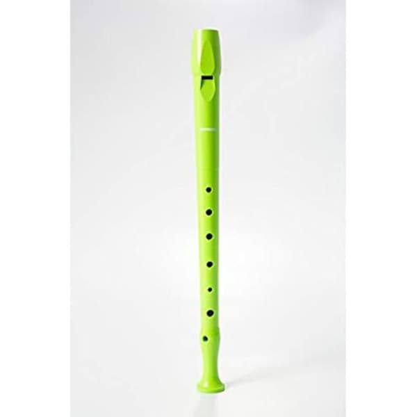 Flöjt - HOHNER - 9508 - Grön färg - Grön och transparent fodral - Hög kvalitet