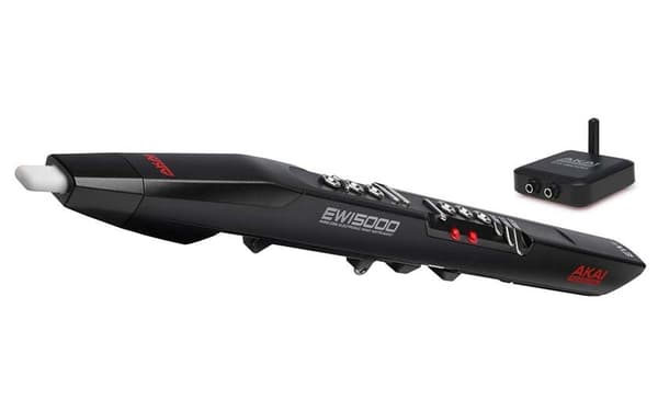 AKAI EWI 5000 Elektroniskt blåsinstrument Trådlös USB MIDI Svart