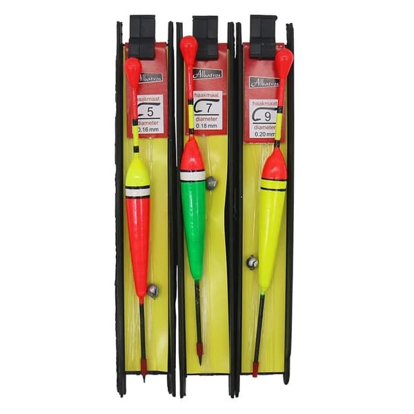 3-pak blyagn Flydebøje fiskegrej Fishing Fish Float Drift Set 6m line - Type 3