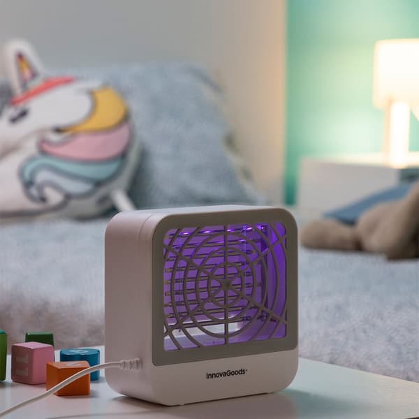 BRUKT Anti-mygg lampe med vegghenger KL Box InnovaGoods Hvit ABS (Fikset A+)