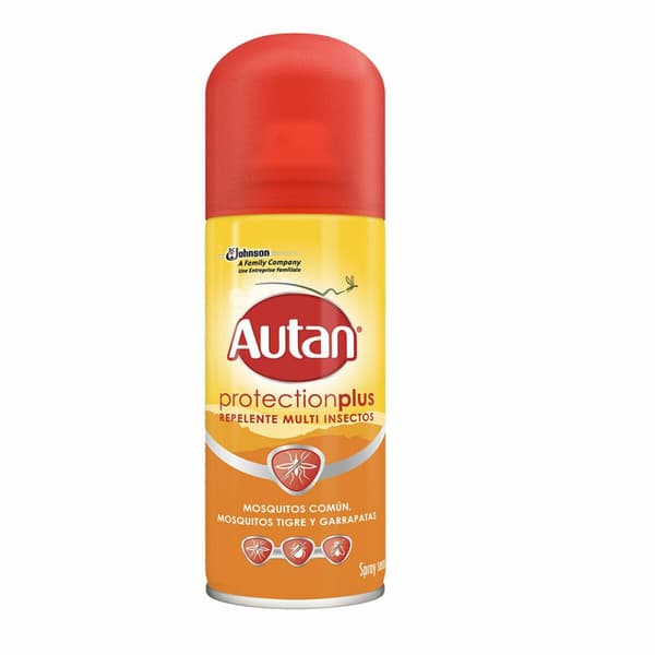 Vanligt och Tiger myggavstötande Autan (100 ml)