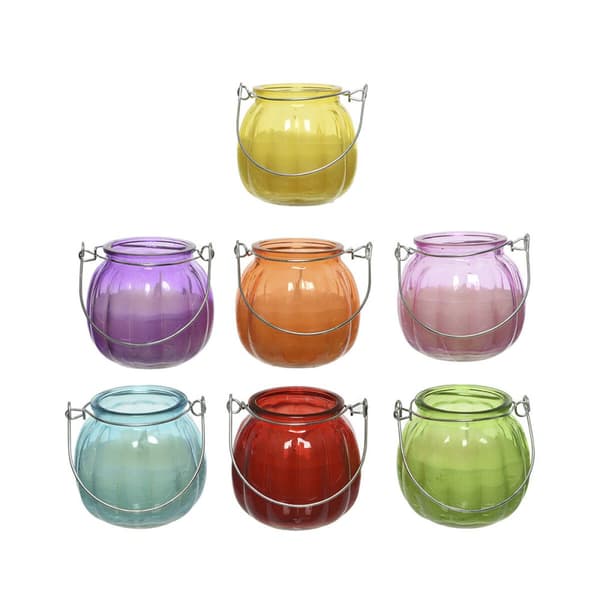 Myggavstötande Decoris Glas Ø 8 x 8 cm Ljus