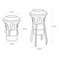Miniatyrbillede 3 af 3: Anti-insektlampe EDM 06510 Sort 7 W 21,5 x 44 cm