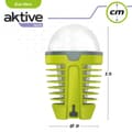 Miniatyrbillede 2 af 2: Anti-insektlampe Aktive Plastik 9 x 15 x 9 cm (4 enheder)