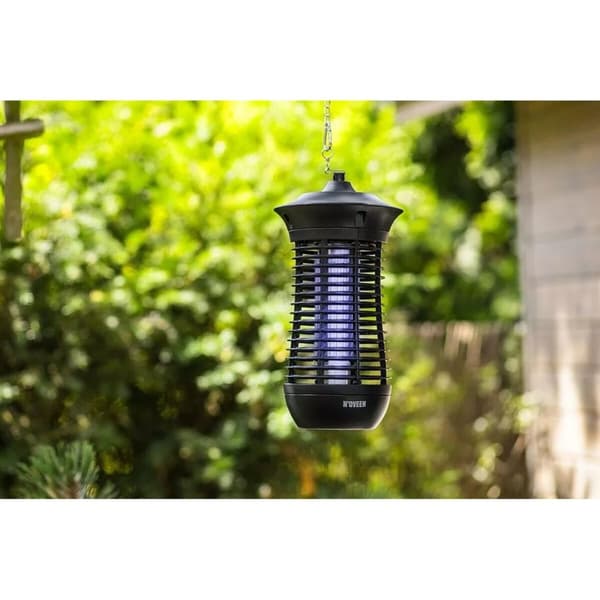 Anti-insektlampe N'oveen IKN18 Sort Metal