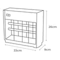 Pikkukuva 2 / 2: Elektroninen Hyttyskarkotin EDM Hopeinen (33 x 9 x 26 cm)