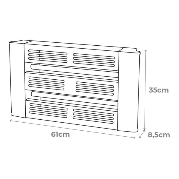 Elektroninen hyönteisansa EDM 06030 Hopeinen 100 m²