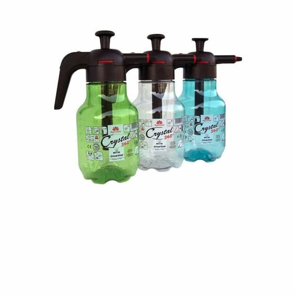 Puutarhan painepursotin Di Martino crystal 360 2 L