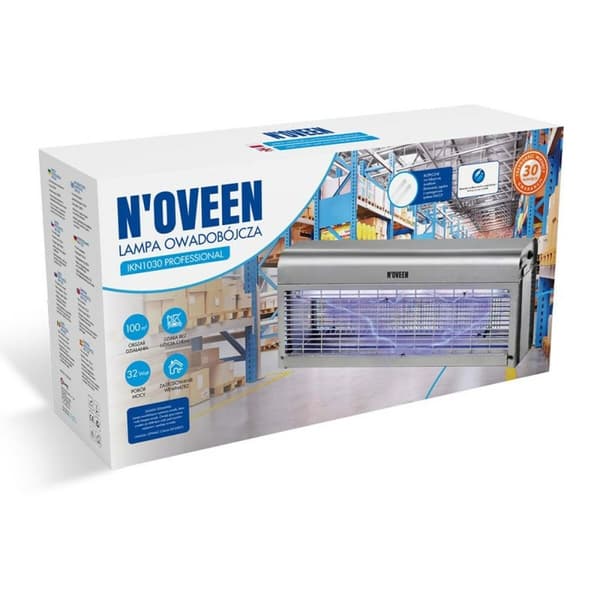 Hyönteisansalamppu N'oveen IKN1030 Teräs 32 W