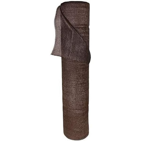 Afdækningsnet EDM 75801 Brun polypropylen (1 x 50 m)