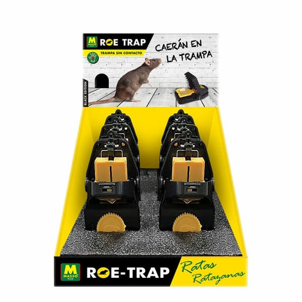 Rottefælde Massó Roe-Trap Black Edition 231702 15,2 x 8 x 7,3 cm