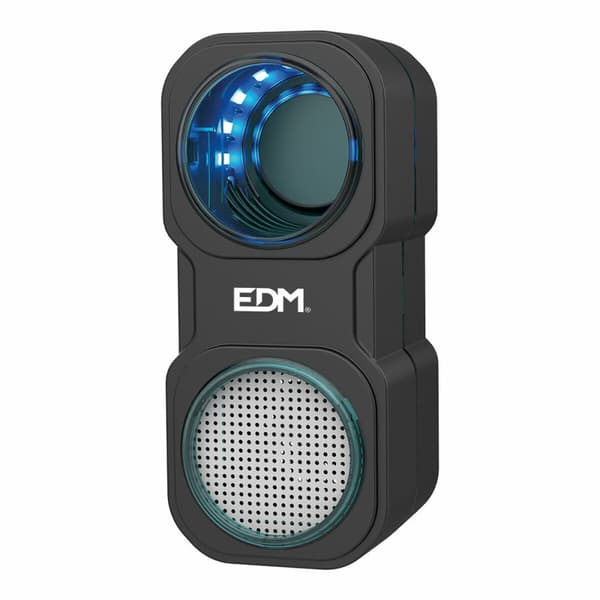 Insektfælde EDM 06002 Sort 8 x 12 x 18 cm Mini LED 50 m