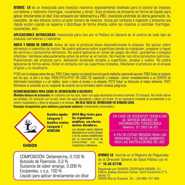 Hyönteismyrkky Flower 750 ml
