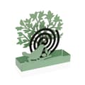 Miniatyrbillede 1 af 2: Holder til myggespiraler Versa Grøn Metal 5 x 17 x 17 cm Træ