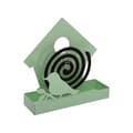 Miniatyrbillede 2 af 2: Holder til myggespiraler Versa Grøn Metal 5 x 17 x 17 cm Fugl