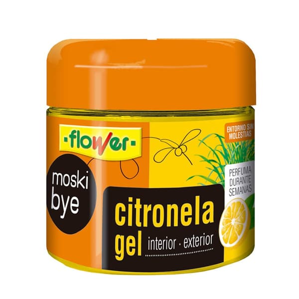 Hyttyskarkoitin Flower 125 g Sitronella