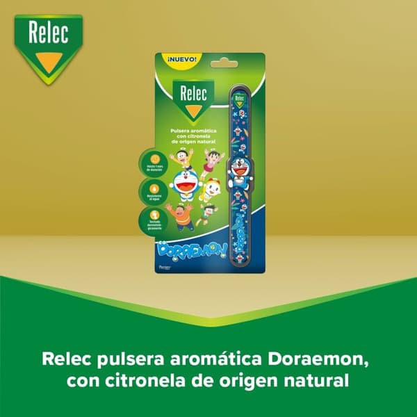 Citronella anti-mygg-armbånd Relec Doraemon