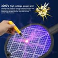 Pikkukuva 3 / 6: OBOSOE Electric Mosquito Racket, Fly Swatter Racket Ladattava Bug Zapper Racket Mosquito Trap Light Ladattava Mosquito Trap Light