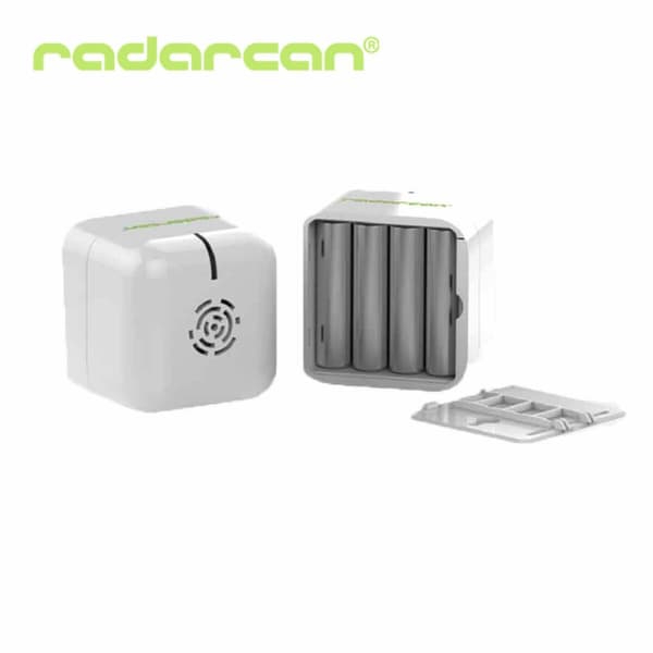 Vanligt och Tiger myggavstötande Radarcan Vit (5 x 5 x 5 cm)