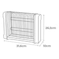Miniatyrbillede 2 af 2: Elektrisk Myggeskræmmer EDM 06520 Sort 6 W RMS x 2 12 W 31,6 x 10 x 26,3 cm