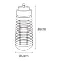 Miniatyrbillede 2 af 2: Elektrisk insektmorder EDM 06018 Sort 50 m2