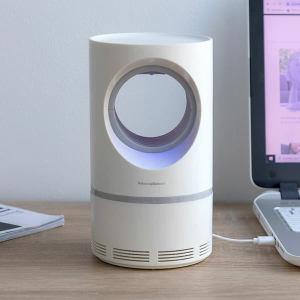 BEGAGNAD Myggavvisande lampa med insugningsfunktion KL Virvel InnovaGoods (Renoverade A)