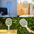 Miniatyrbilde 3 av 9: 2-i-1 oppladbart insekt drepe racket med UV-lys Elecfly InnovaGoods