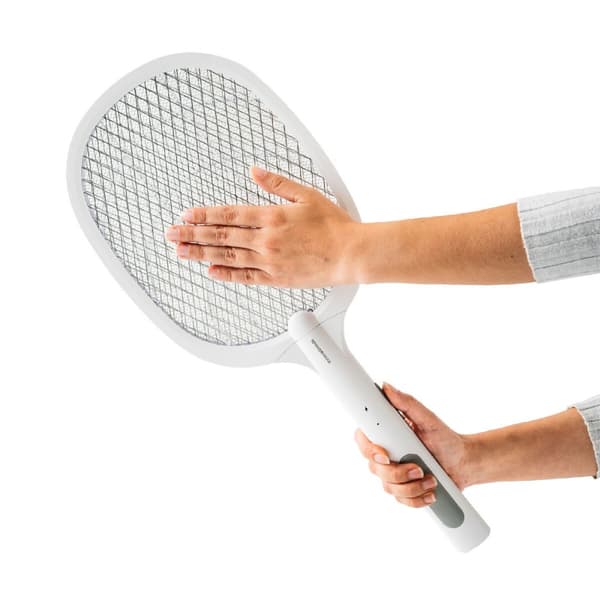 2-i-1 oppladbart insekt drepe racket med UV-lys Elecfly InnovaGoods