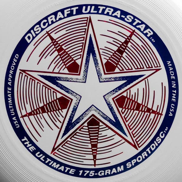 Frisbee Discraft Ultrastar hvid 175