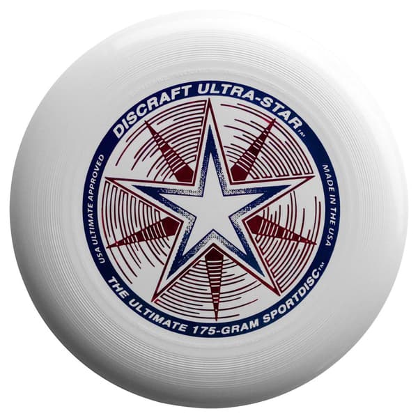 Frisbee Discraft Ultrastar hvid 175
