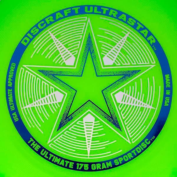 Discraft frisbee Ultrastar 175 gram grön