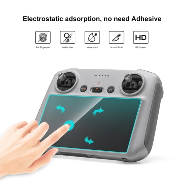 Skjermbeskytter i Herdet Glass til DJI Mini 3 Pro / Mavic 3 Classic Remote Control
