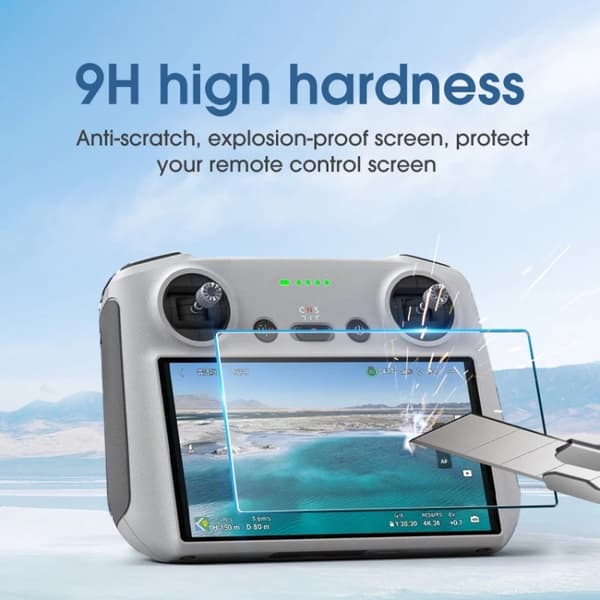 Skärmskydd för handkontroll i härdat glas till DJI RC